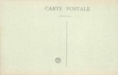 POSTAL Eze de la VENDIMIA la aldea y su roca