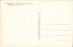 MODERN CARD Cannes hotels of the Small cross Seen from of the sea