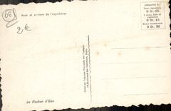 POSTAL Eze de la VENDIMIA la roca