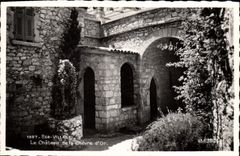 POSTAL Eze de la VENDIMIA el castillo de la cabra del oro