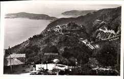 POSTAL Eze de la VENDIMIA en el mar vista del d Eze de Bellevue del restaurante