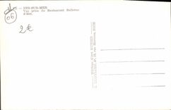 POSTAL Eze de la VENDIMIA en el mar vista del d Eze de Bellevue del restaurante