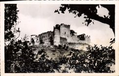 VINTAGE POSTCARD Greoux Les Bains the castle of the templiers
