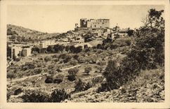 VINTAGE POSTCARD Greoux Les Bains View