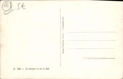 POSTAL Eze de la VENDIMIA la roca vista del mar