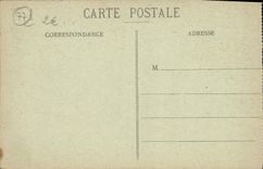 VINTAGE POSTCARD Drill De Fontainebleau Entered of the desert of Apremont