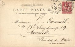 VINTAGE POSTCARD the largest swindle of the century