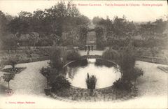 VINTAGE POSTCARD Business Humbert Crawford Seen of the field of Celeyran Main entrance