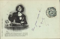CPA La femme Avocat
