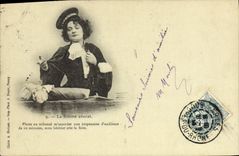 CPA La femme avocat 