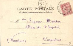 VINTAGE POSTCARD Marianne Justice