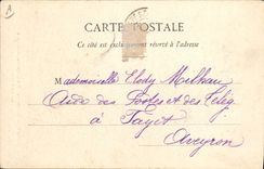 CPA Affaire Humbert Crawford Vue du domaine de Celeyran Chambre royale 