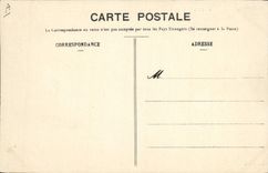 VINTAGE POSTCARD STT Etienne of St Geoirs House of the mother of Chuck