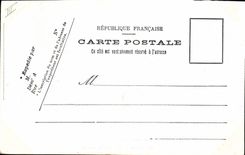 VINTAGE POSTCARD In justice the bar of the palate