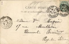 VINTAGE POSTCARD Mrs. Maria Daurignac