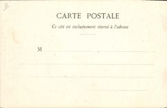 VINTAGE POSTCARD Business Humbert Crawford Seen of the field of Celeyran Large living room