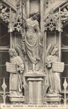 CPA Cathedrale Detail de sculpture la justice