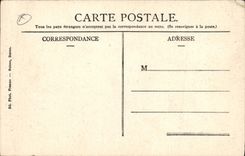 VINTAGE POSTCARD Cathedral Detail of sculpture justice