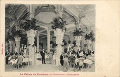 CPA Mode Le palais du costume Le restaurant Champeaux 