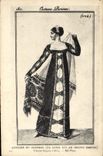 CPA Mode Costume parisien Histoire du costume de Louis XVI au Second Empire Premier Empire 