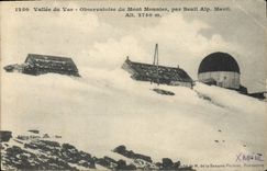 CPA Alpinisme Vallee du Var Observatoire du Mont Mounier par Beuil