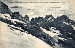 CPA Alpinisme Massif du Pelvoux le refuge du promontoir