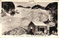 CPA Alpinisme Le refuge Tuckett Pic de neige Cordier