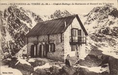 CPA Alpinisme St Etienne de Tinee Chalet refuge de Rabuons et massif du Tenibres 