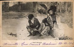 CPA Sports d'hiver Patinage Femmes