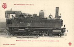 CPA Train Locomotive Machine tramway dite Type Nord n 2942 2921 a 2950