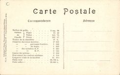 VINTAGE POSTCARD Train Engine Machine 2985