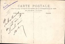 CARTE PHOTO Bateau Barque