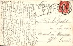 CPA Bateau Voilier Sur la cote d'azur Les regates