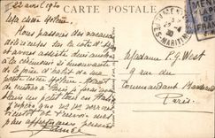 CPA Bateau Voilier Menton Le port et la vieille ville