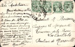 VINTAGE POSTCARD Bateaux New Brighton Boats has Race