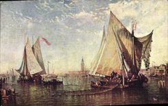 CPA Bateau Musee du Luxembourg Ziem Venise 