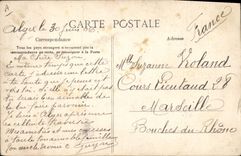 CPA Nu erotique Femme Algerie Odalisque couchee