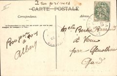 Raphael erótico desnudo del St de la mujer de la POSTAL de la VENDIMIA cerró la vivienda de la casa de Alfonso Karr