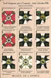 VINTAGE POSTCARD Militaria Flags Museum of the army Paris Invalids