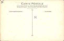 CPA Militaria Priere au front Drapeaux