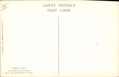 VINTAGE POSTCARD Militaria German Flag