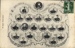 CPA Militaria Solistes de la musique de la Garde Republicaine 