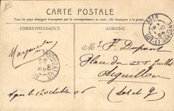 La POSTAL Militaria G de la VENDIMIA evita el amo de venda del protector republicano