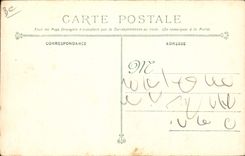 VINTAGE POSTCARD Boat Gustave Zede Destroyer submarine