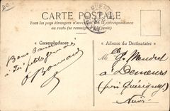 VINTAGE POSTCARD Boat Gymnote submarine