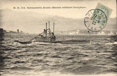 VINTAGE POSTCARD Sinkable Boat Bonito