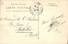 VINTAGE POSTCARD Sinkable Boat Bonito