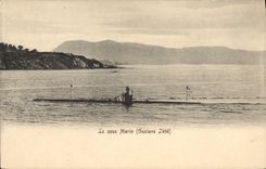 VINTAGE POSTCARD Boat Submarine Gustave Zede