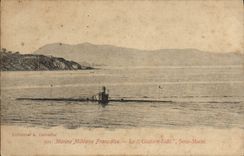 VINTAGE POSTCARD Boat Gustave Zede Submarine