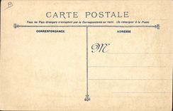 VINTAGE POSTCARD Boat sinkable Destroyer Tuna